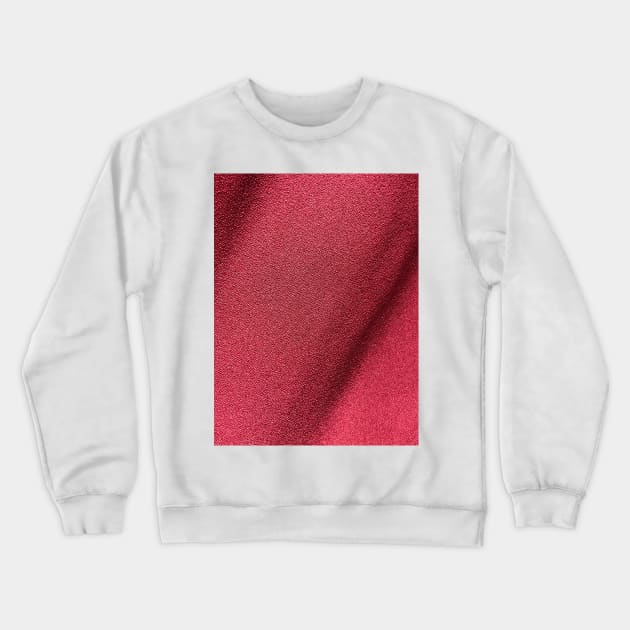 Red textile texture Crewneck Sweatshirt by FOGSJ